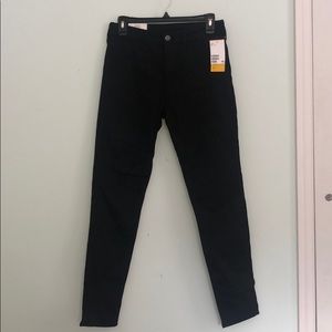 H&M black skinny jean size 29